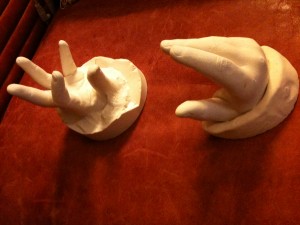 Hands Casted